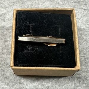 Vintage Hickok Tie Clip‎ M/Bar Mid-Century Gold-Tone USA Made